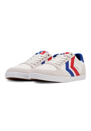 Hummel Slimmer Stadil Low Unisex Sneaker Schuhe 063512 9228 White/Blue/Red