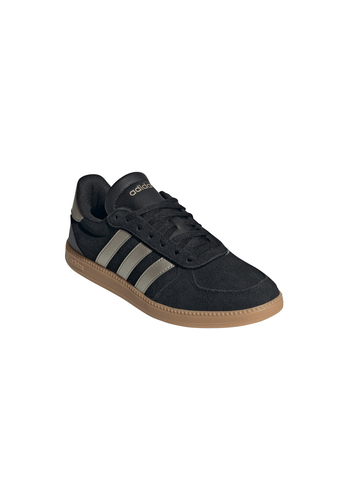 adidas Damen Breaknet Sleek Sneaker Memory-Schaum Wildleder JR0685 schwarz 