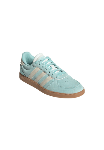 Adidas Damen Breaknet Sleek Sneaker Memory-Schaum Wildleder IH5469 Aqua
