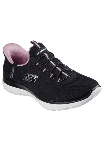 Skechers Damen Slip-ins Summits Dream Chaser Sneaker 150284 Black Mauve