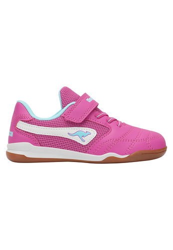 KangaROOS Kinder K-Braceyard EV Sneaker 10990 000 6565 Fuschia/Limpet Shell