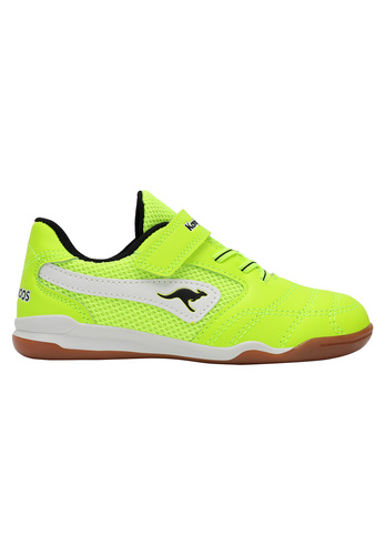 KangaROOS Kinder K-Braceyard EV Sneaker 10990 000 7013 Neon Yellow/Jet Black