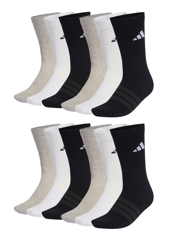 adidas Unisex Cushioned Sportswear Crew Socken 12er-Pack Tennissocken 12 Paar