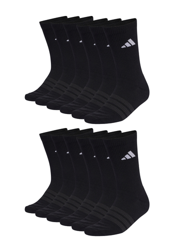 adidas Unisex Cushioned Sportswear Crew Socken 12er-Pack Tennissocken 12 Paar