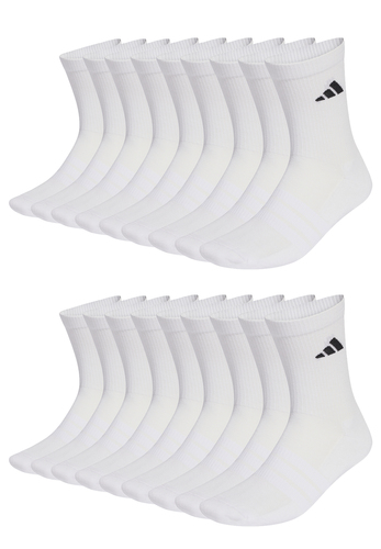 adidas Unisex Cushioned Sportswear Crew Socken 18er-Pack Tennissocken 18 Paar