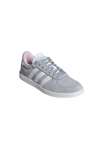 Adidas Damen Breaknet Sleek Suede Sneaker Memory-Schaum IH5465 Grey