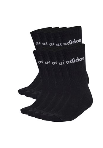 adidas Unisex LINEAR CUSHIONED CREW SOCKEN 10ER-PACK