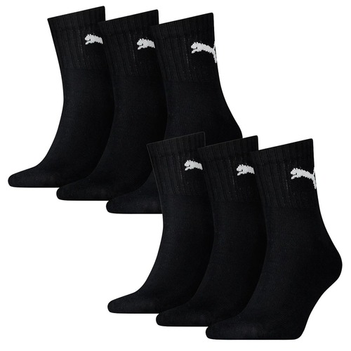 PUMA Herren Short Crew Socks Sportsocken mit Frotteesohle 6er Pack Sportsocken