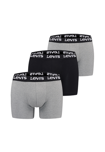 3 er Pack Herren Levis REPEAT LOGO BOXER Brief Boxershorts Unterw�sche Pants 