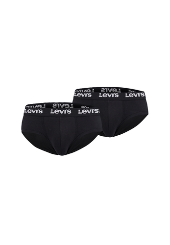 Levis Herren Retrobriefs REPEAT LOGO Slip Unterw�sche 2-er Pack