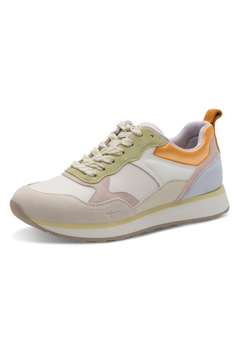 Tamaris Damen Low Top Sneaker 1-23741-43 402 Frauen Schuhe M2374143 Beige