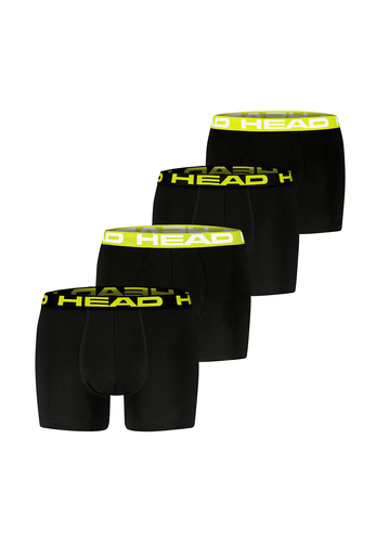 Head Herren Basic Boxer Pant Shorts Unterw�sche Unterhose 4 er Pack