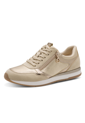 Tamaris Damen Sneaker 1-23613-46 4A0 Low Top Frauen Schuhe Vegan beige