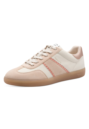 Tamaris Sneaker 1-23624-43 596 Damen Low Top Frauen Schuh Leder M2362443 Rose Comb