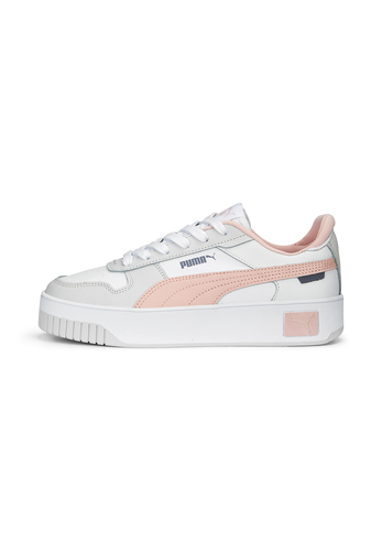 Puma Damen Carina Street Sneaker 389390 05 White-Rose Dust-Feather Grey