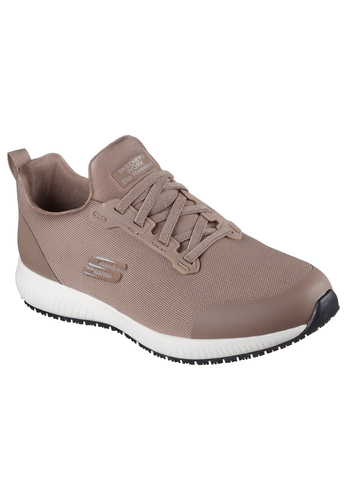 Skechers Herren SQUAD SR-MYTHON Arbeitssneaker Slip On 200051EC TPE Taupe