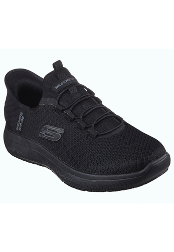 Skechers Herren Berufsschuh SUMMITS SR - COLSIN SLIP-INS 200205EC BBK schwarz
