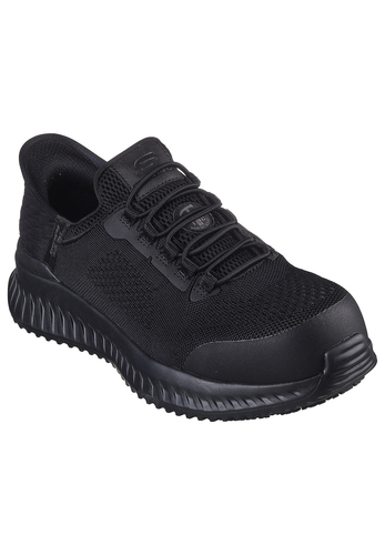 Skechers Herren Berufssneaker TILIDO - FLETCHIT SLIP-INS 200206EC BLK schwarz