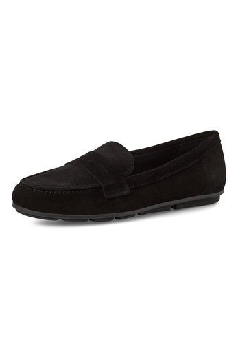 Tamaris Leder Slipper 1-24203-46-001 Damen Frauen Schuhe Halbschuh Schwarz