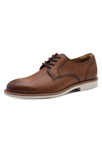 Tamaris Herren Leder Schn�rschuhe 1-13205-46-348 Halbschuh Business Schuhe braun