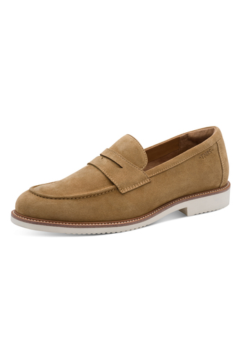 Tamaris Herren Leder Slipper 1-14205-46-435 Halbschuh Business Schuhe Braun