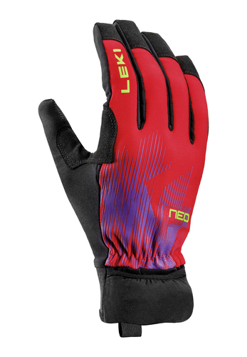 Leki Unisex Neotrail Storm Handschuhe Trailrunning Softshell rot 