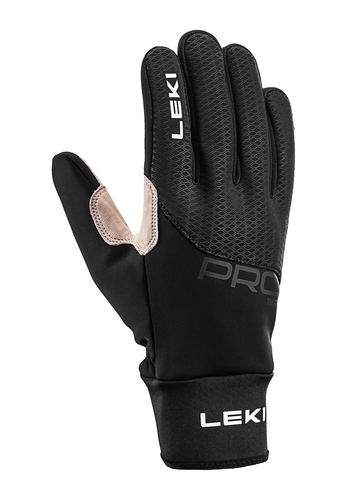 Leki Unisex PRC Premium Plus Handschuhe Langlauf Running black-sand  