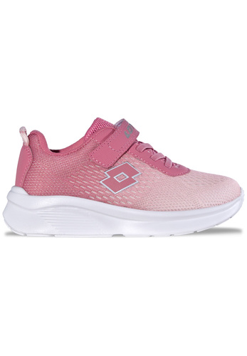 Lotto  Relazio K Kinder Low Top Sneaker 2601490K 4341LT. Pink/Rose