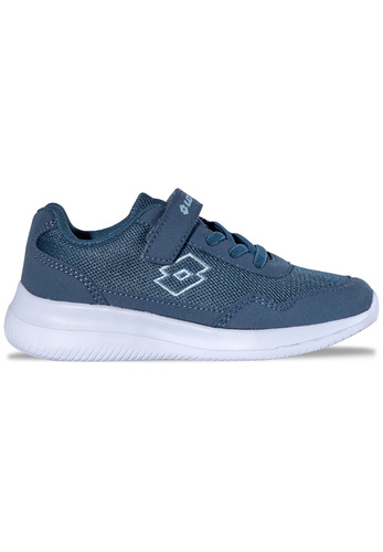Lotto Schuhe CONNECT TO K Kinder Low Top Sneaker 2600003K 5551 Mid Blue/LtBlue 