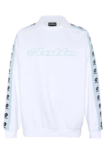 Lotto Herren Sweatshirt 1325016 Training Pullover Loose Fit Wei� 