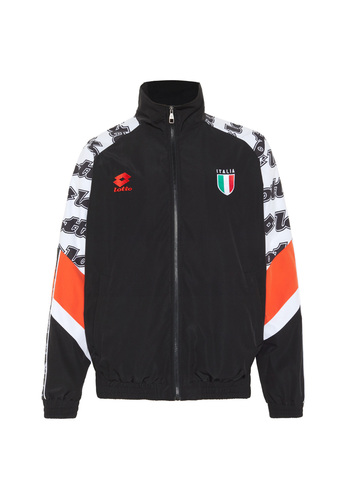 Lotto Herren Trainingsjacke Sportjacke Loose Fit 1325017 Schwarz 