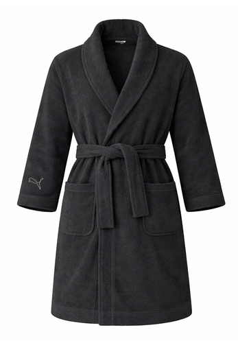 Puma Unisex Bademantel Morgenmantel Damen Herren Frottee 100% Baumwolle 