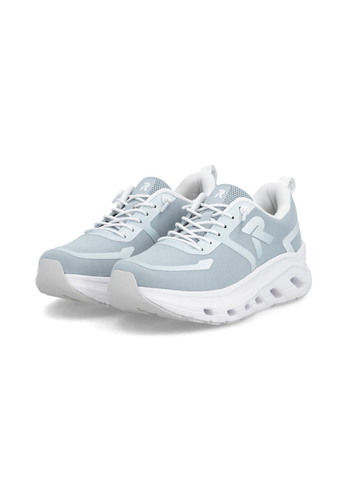 Rieker Damen Sneaker Low Sneaker Freizeit bequem Memory-Foam W3504-13 Blue