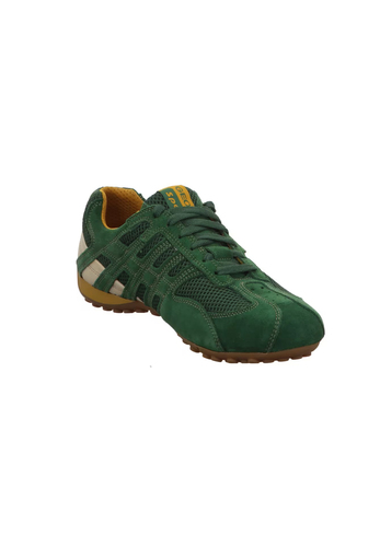 Geox U Snake Original A  Herren Leder Sneaker U55MNA 02214 C3000 Gr�n
