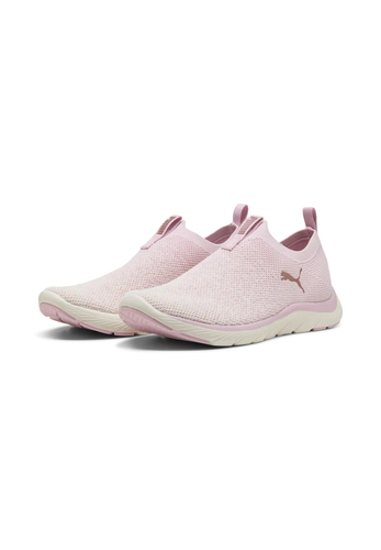 Puma Softride Premier Slip-On Strick-Schuhe Damen 309834 10 Mauve white rose 