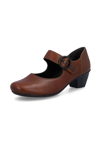 Rieker Damen Halbschuh Schuhe 41756-22 Brown