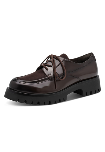 Tamaris Damen Halbschuh 1-23790-43-304 Frauen Schn�rschuh Braun