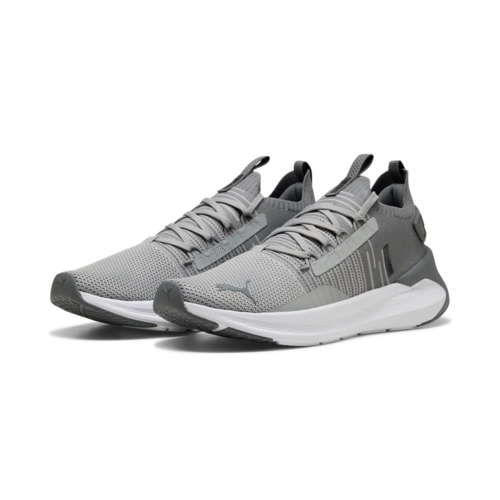 Puma Softride Symmetry Fuzion LS Unisex Sneaker Schuhe 311482 15 Grau
