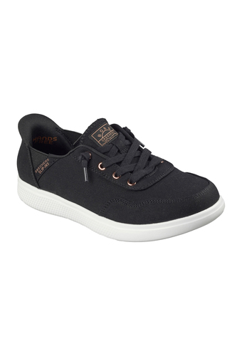 Skechers Slip-ins: BOBS Skip Cute - B Cute Sweet Damen Sneaker 114815 BLK Black