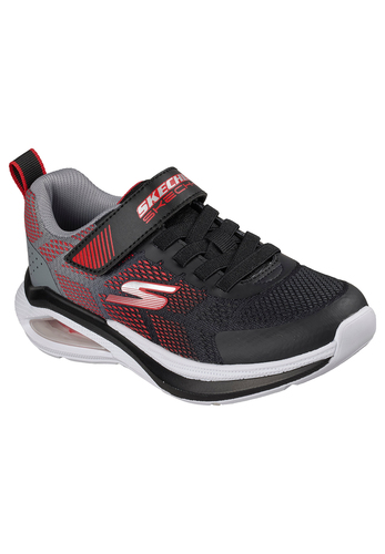 Skechers Kinder Microspec Max Velocity Sneaker 404110L BKRD Black Red