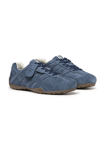 Geox SNAKE Herren Leder Sneaker U66NVA 022BC C4007 Schn�rschuh dunkelblau