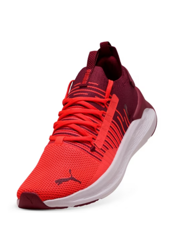 Puma Softride Symmetry Fuzion LS Unisex Sneaker Schuhe 311482 16  Red Garnet 