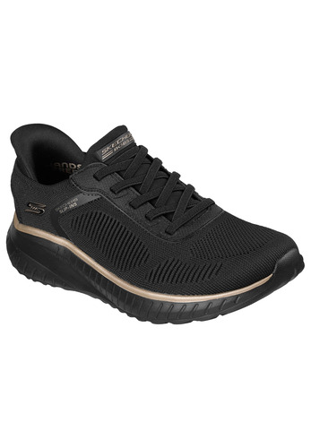 Skechers Bobs sqaud Chaos CURRENT MUSE Damen Black Rose Gold