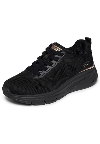 Skechers Damen BOBS Arch Fit Elev8 Vegan Slip Ins Sneaker Black