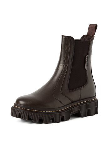 Tamaris Damen Leder Chelsea Boot 1-25488-47-304 Stiefelette Frauen Braun