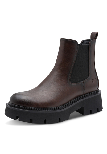 Tamaris Damen Chelsea Boot 1-25454-47-304 Frauen Stiefelette Braun