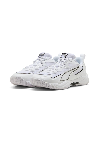 Puma Damen Solarflash 4 Hallenschuhe Indoor Puma White