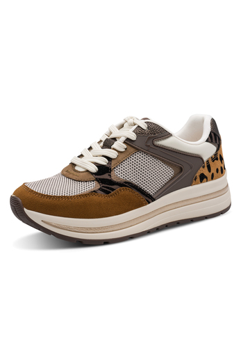 Tamaris Damen Sneaker 1-23735-47-329 Frauen Low Top Plateau Schuhe  