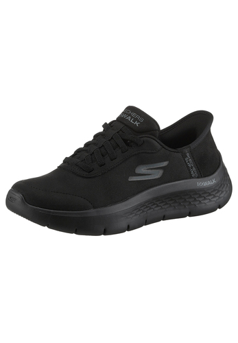 Skechers Damen GO WALK Flex Mali Slip Ins Sneaker Black