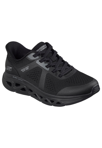 Skechers Damen Slip-ins BOBS Sport Arc Waves Sneaker Black